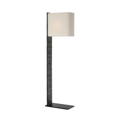 Fumar Floor Lamp in Ridged Carbon.