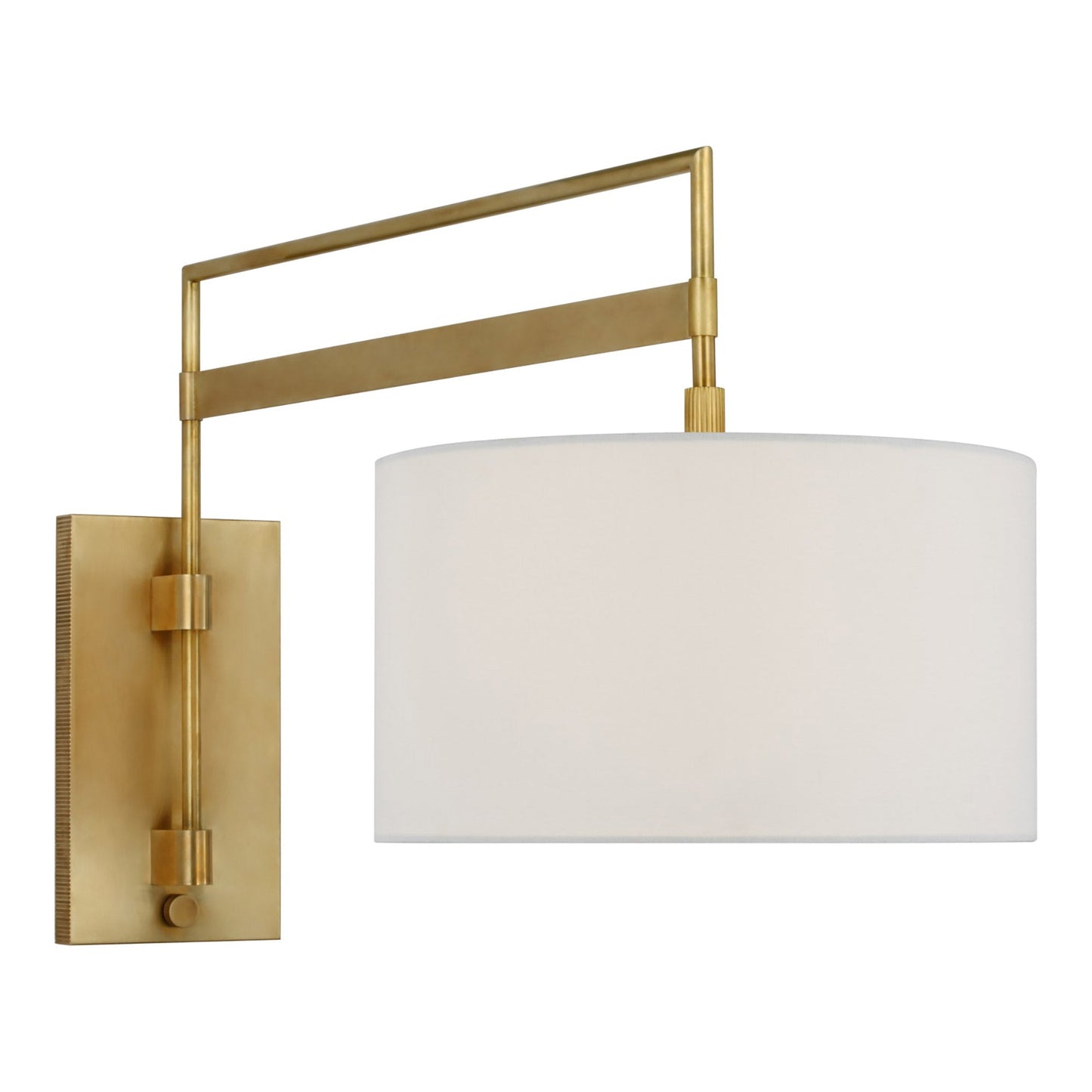 Gael Wall Light in Antique Brass (Large).