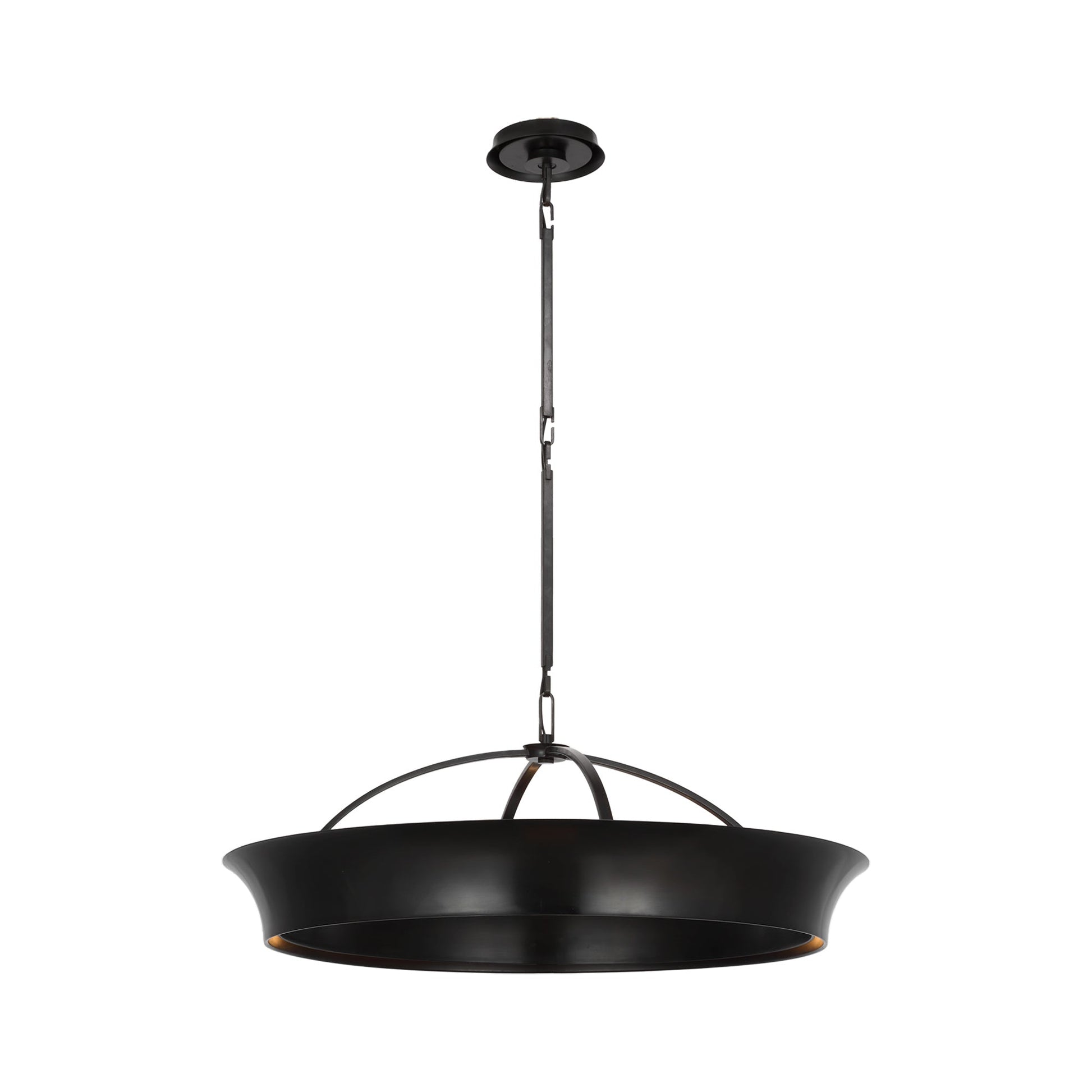 Garland LED Chandelier in Aged Iron (30-Inch).