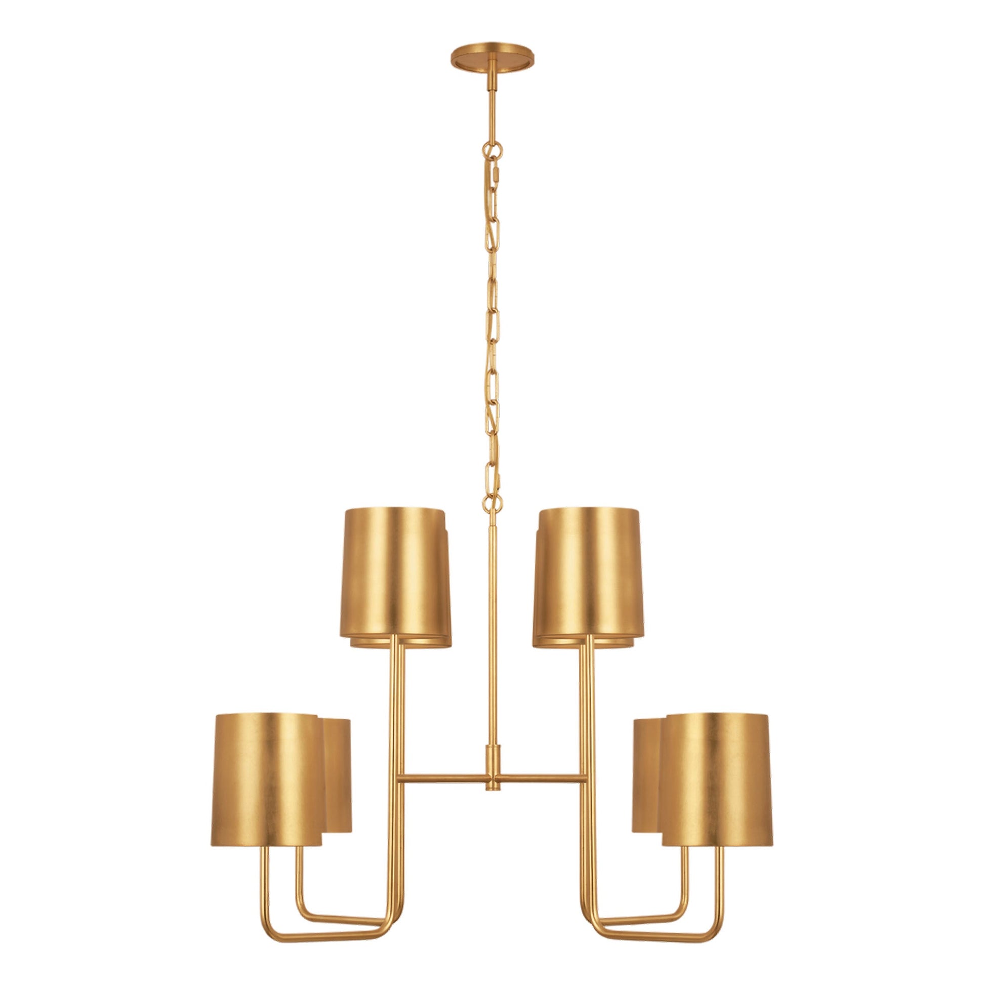 Go Lightly Chandelier in Gild/Gild (Extra Large).