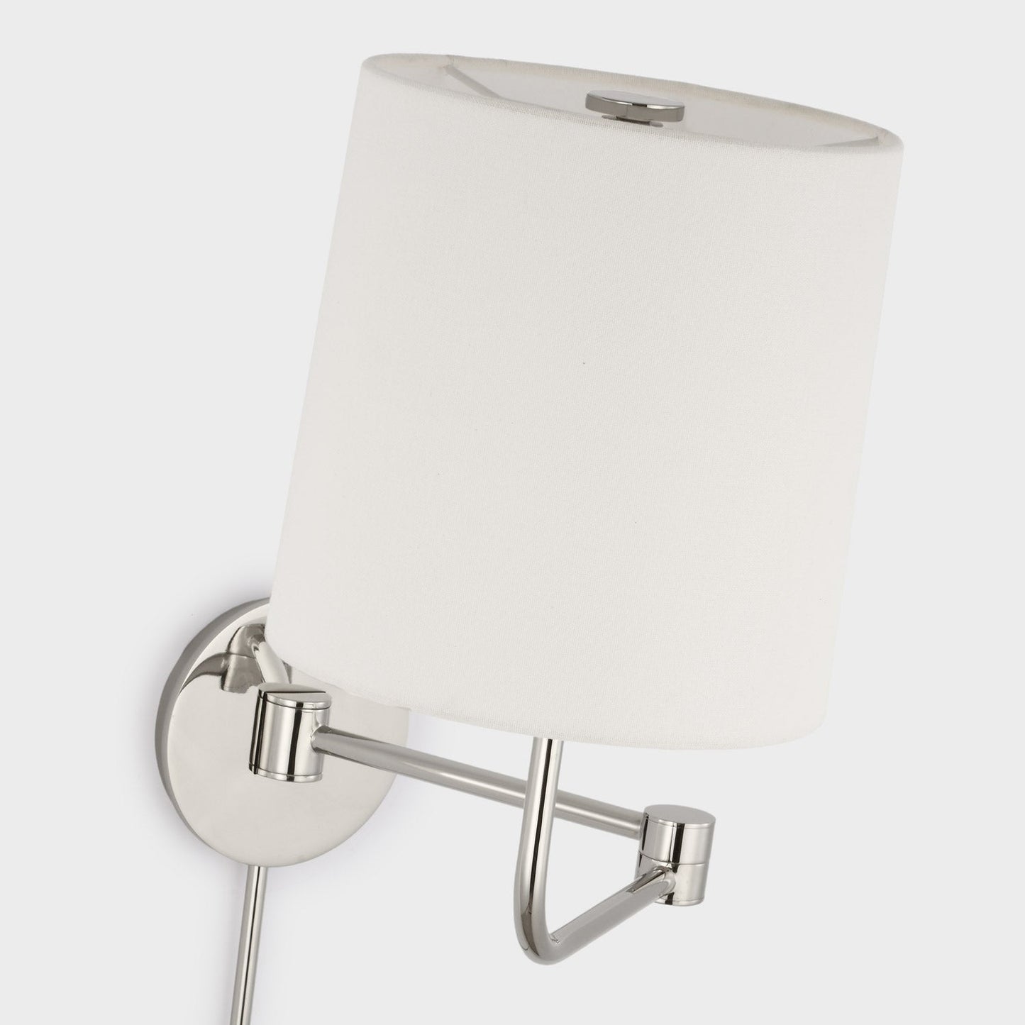 Go Lightly Swing Arm Wall Light in Detail.