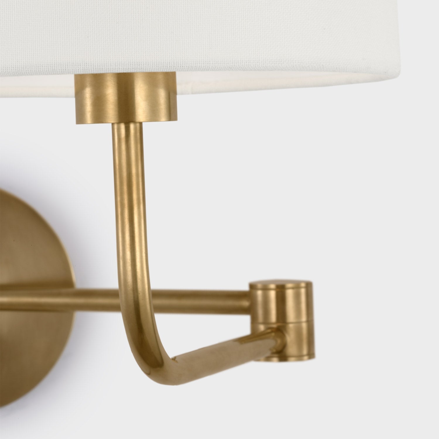 Go Lightly Swing Arm Wall Light in Detail.