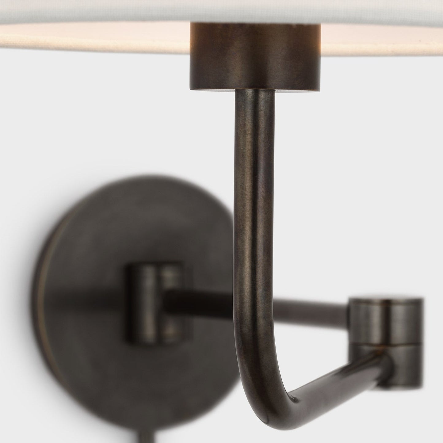 Go Lightly Swing Arm Wall Light in Detail.
