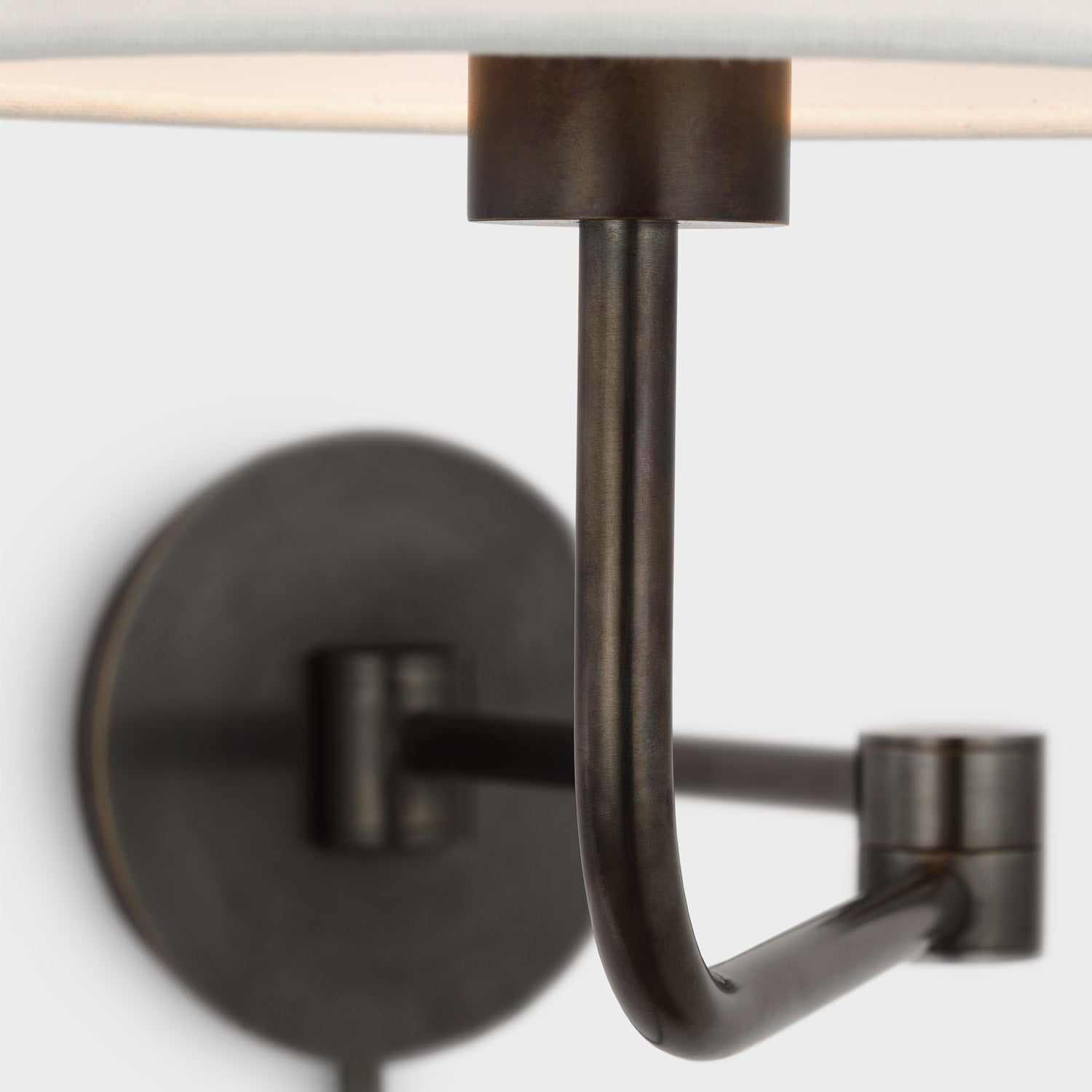 Go Lightly Swing Arm Wall Light in Detail.