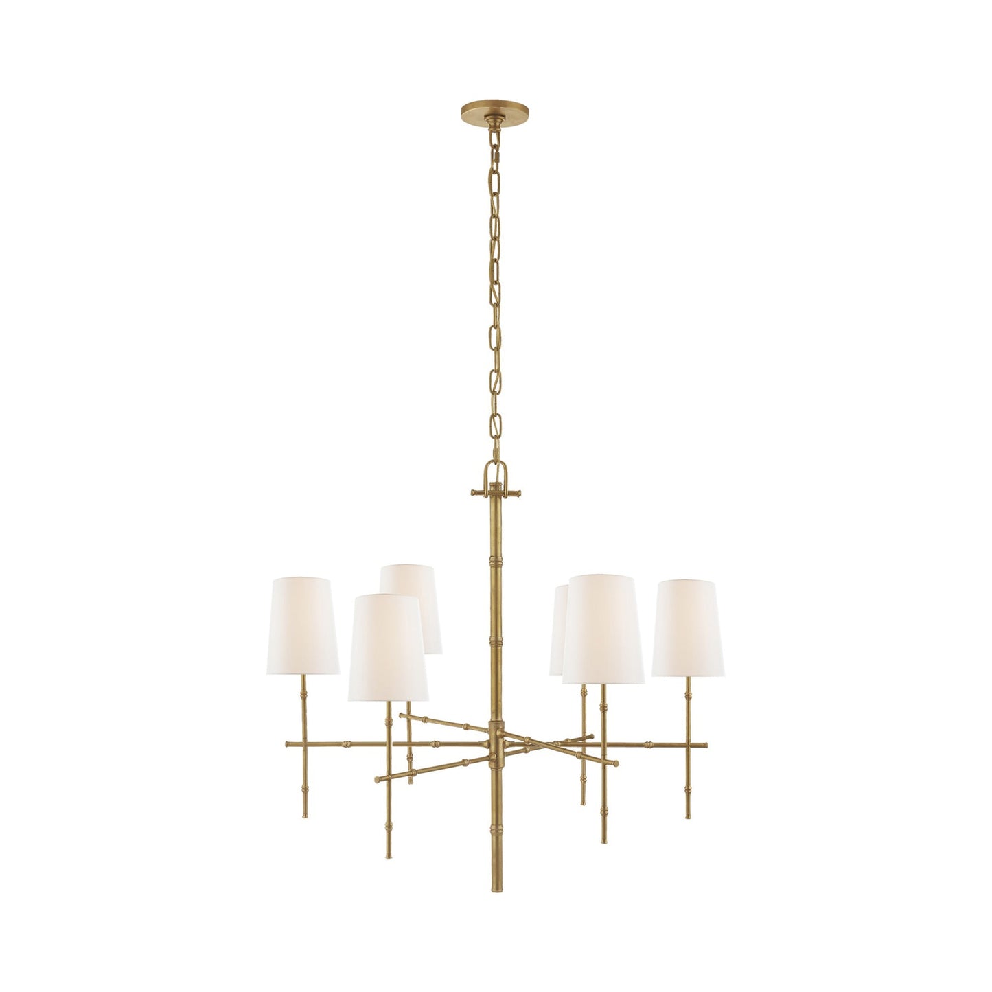 Grenol Modern Bamboo Chandelier.