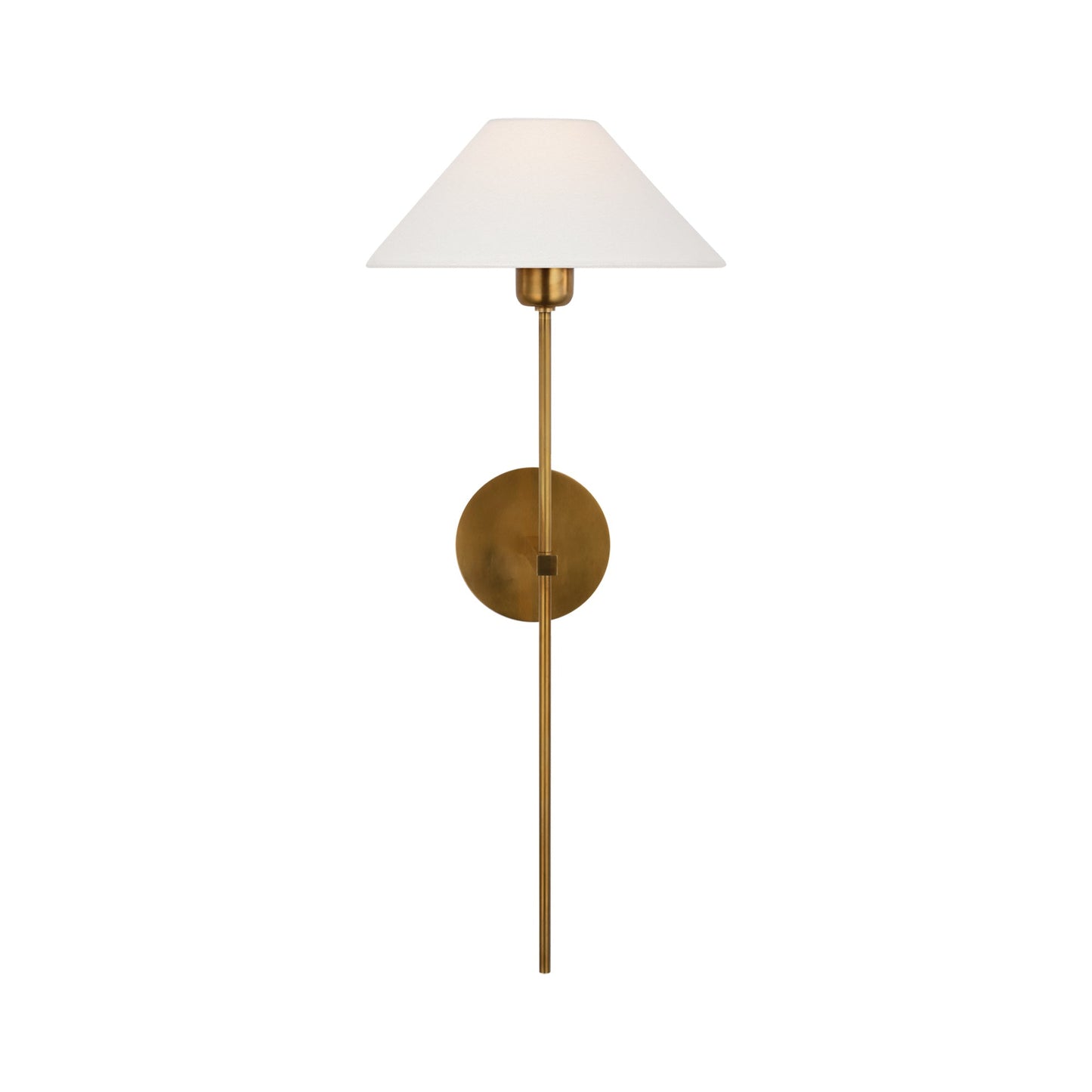 Hackney Tail Wall Light in Hand-Rubbed Antique Brass (1-Light).