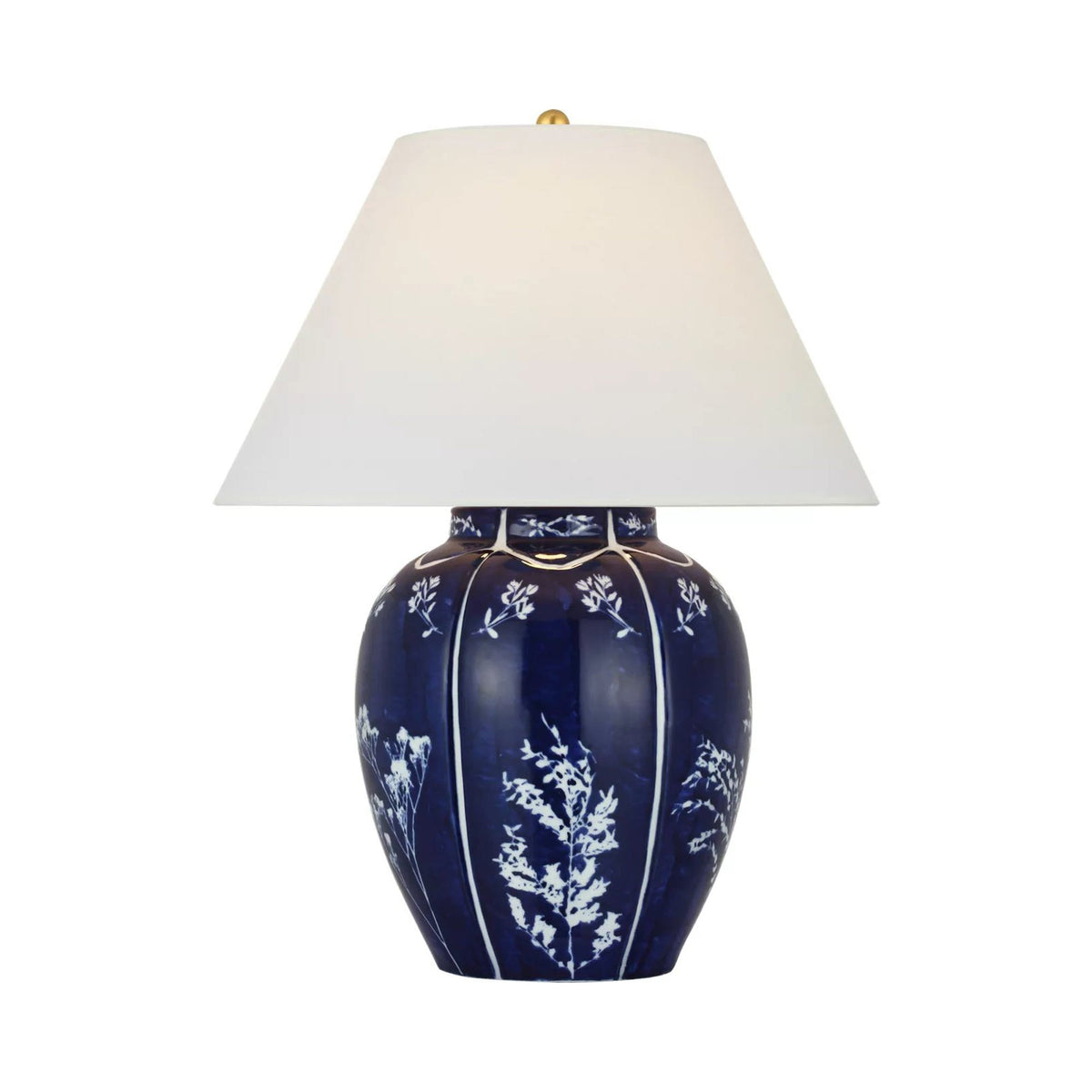 Halpern Table Lamp in White Paper.