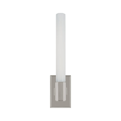 Hawthorne LED Bath Wall Light in Polished Nickel (1-Light).