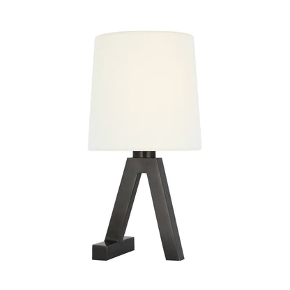 Hedger LED Table Lamp in Bronze.