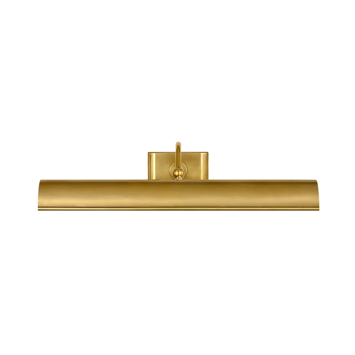 Hessen Picture Light in Natural Brass (2-Light).