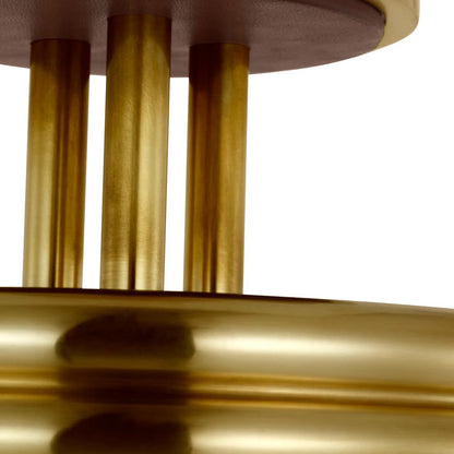 Hudson St. LED Semi Flush Mount Ceiling Light in Detail.