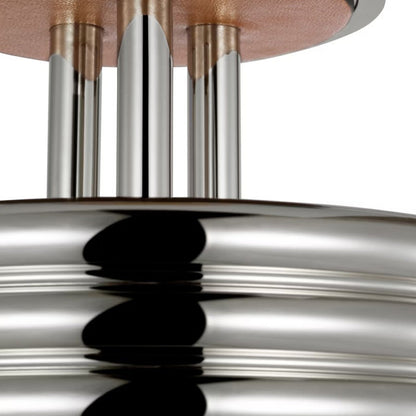 Hudson St. LED Semi Flush Mount Ceiling Light in Detail.