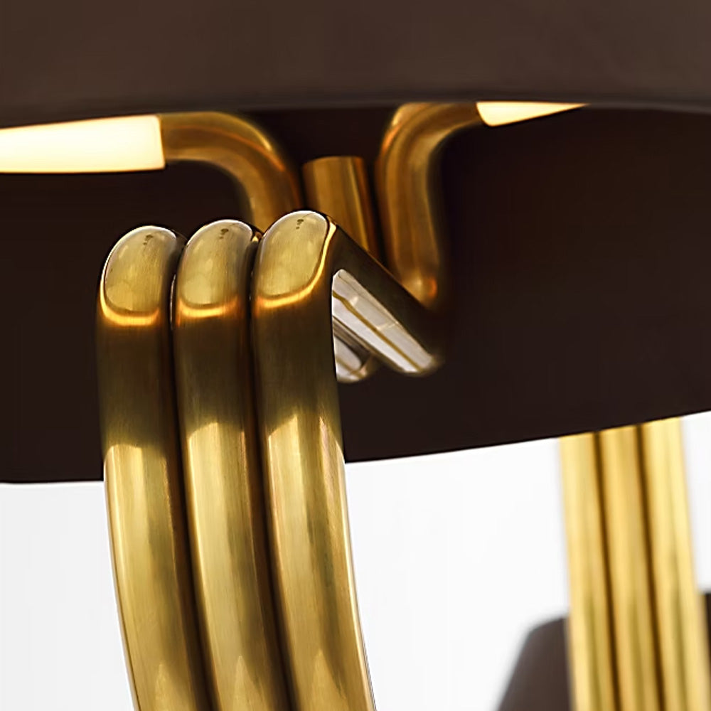 Hudson St. Linear LED Chandelier in Detail.