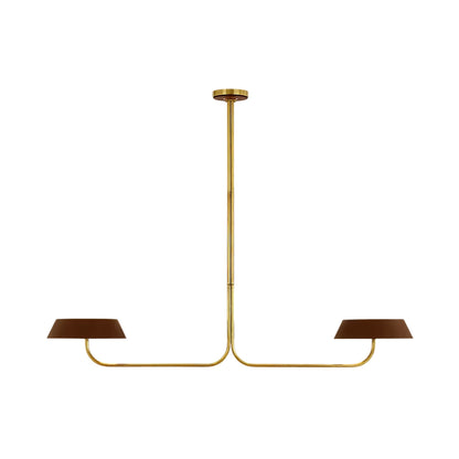 Hudson St. Linear LED Chandelier in Detail.