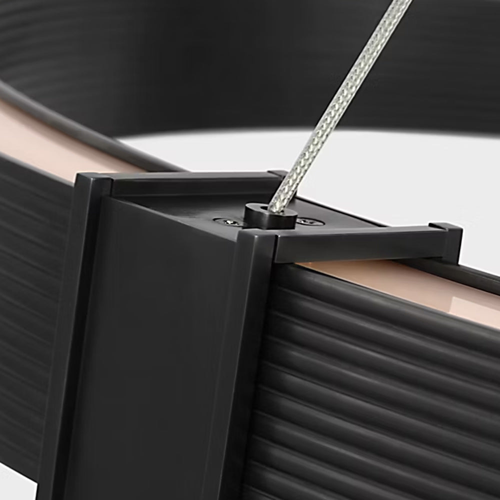 Hughes LED Chandelier in Detail.