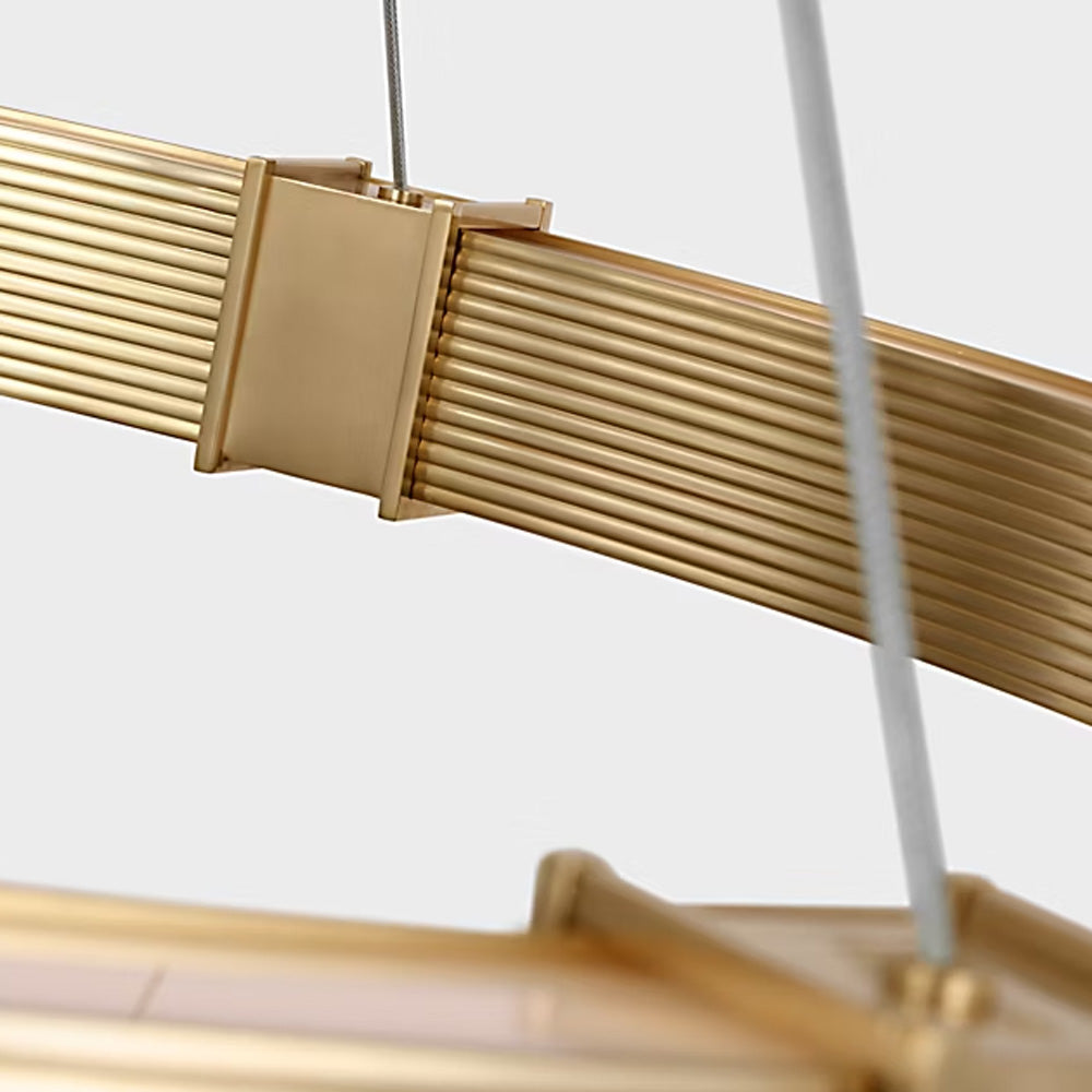 Hughes LED Chandelier in Detail.