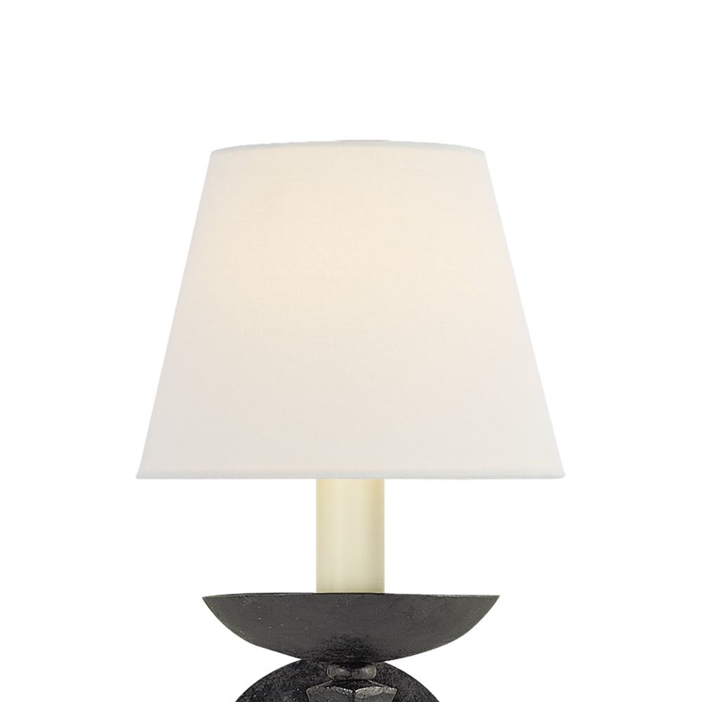 Iron Wall Light in Detail.