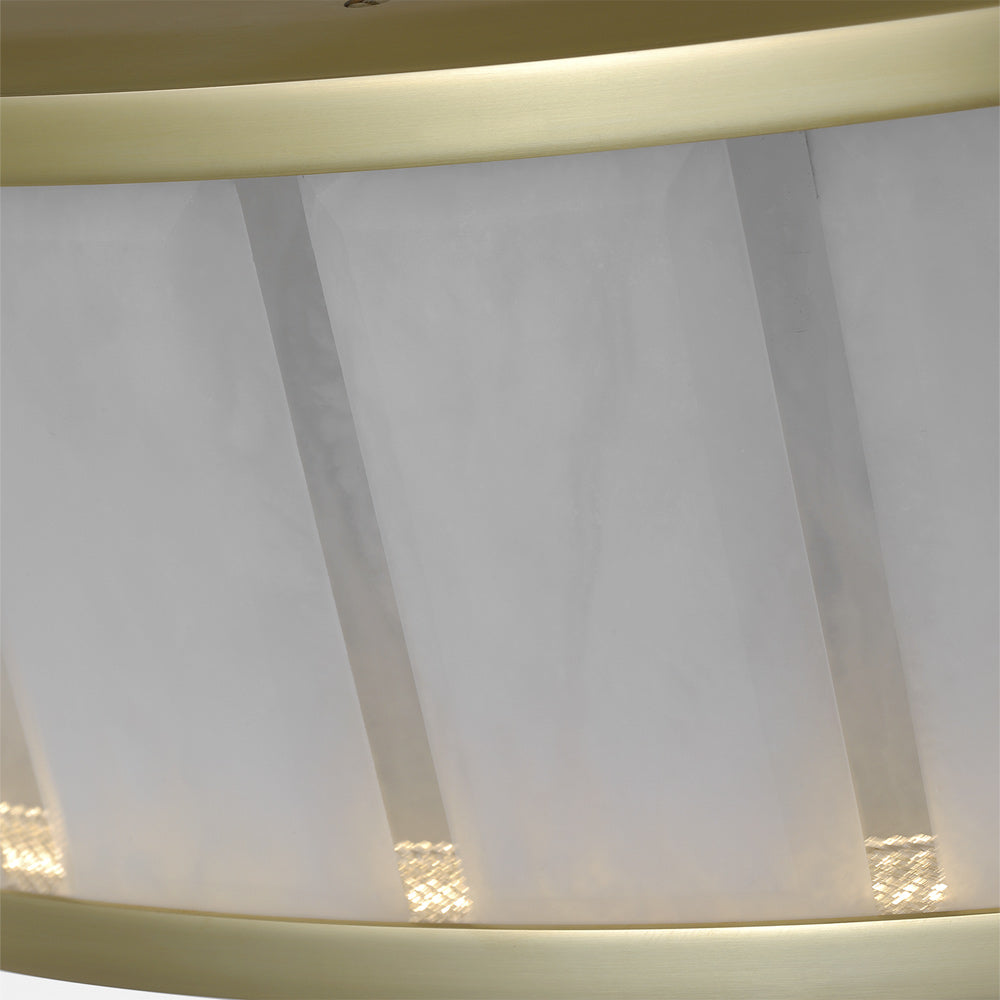 Iterna LED Ring Chandelier in Detail.