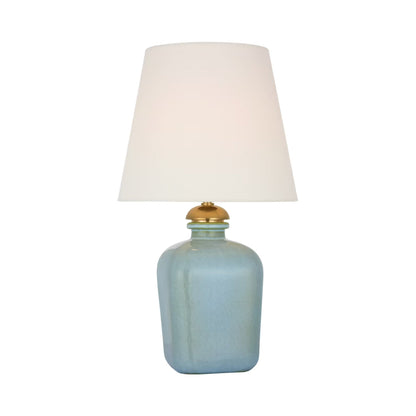 Josy LED Rechargeable Table Lamp in Silk Blue.