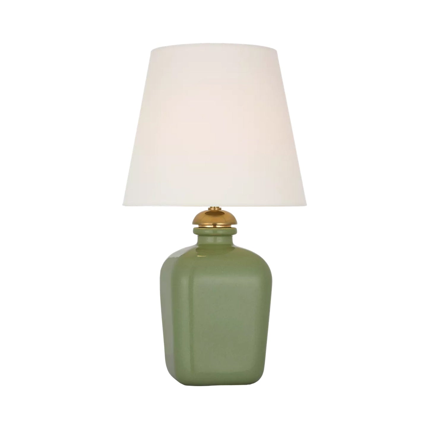 Josy LED Rechargeable Table Lamp in Silk Green.