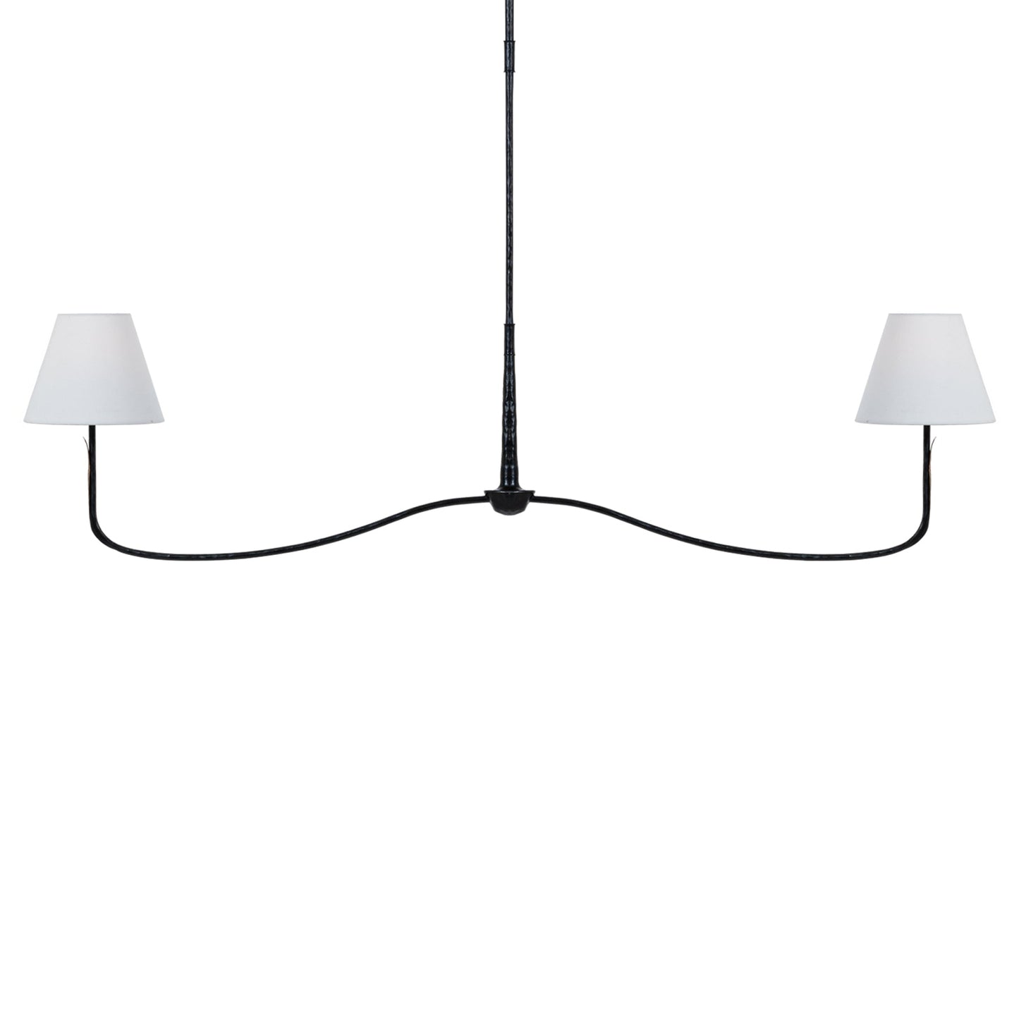 Kairos Linear Chandelier in Detail.