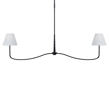Kairos Linear Chandelier in Detail.
