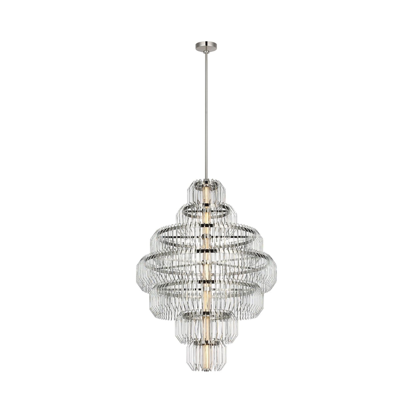 Killarney LED Layered Chandelier.