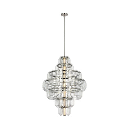 Killarney LED Layered Chandelier.