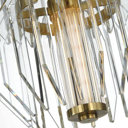 Killarney LED Layered Chandelier in Detail.