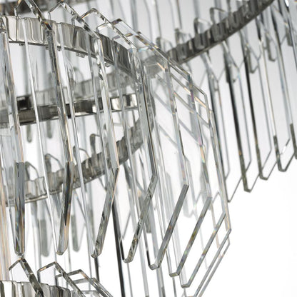 Killarney LED Layered Chandelier in Detail.