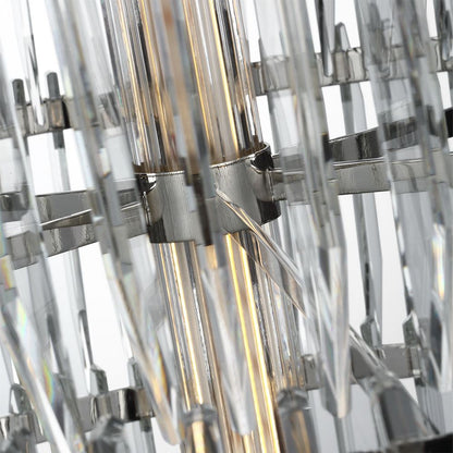 Killarney LED Layered Drum Chandelier in Detail.