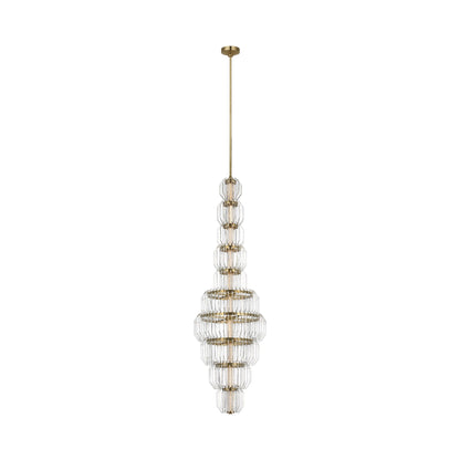 Killarney LED Layered Entry Chandelier.