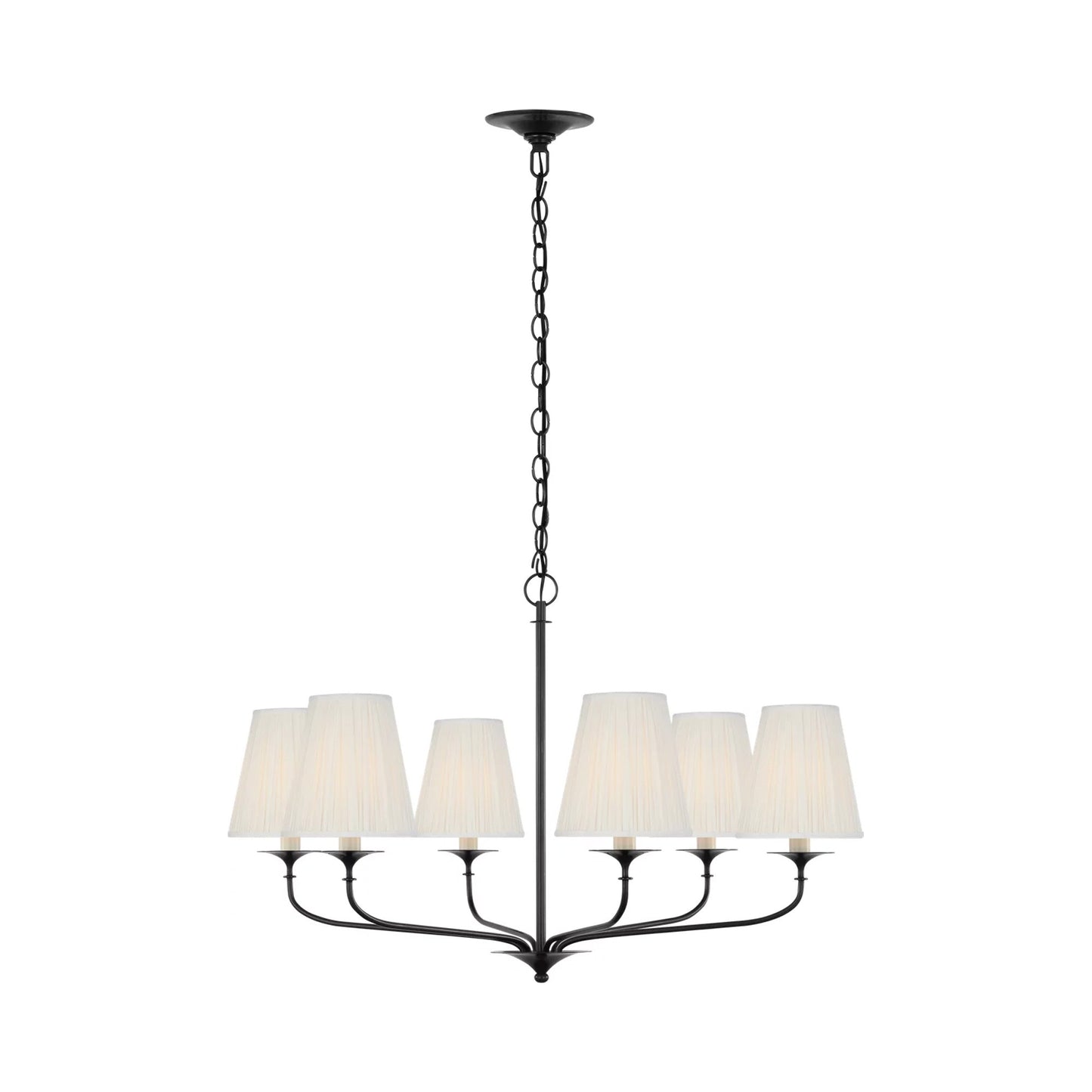 Knox Chandelier in Bronze (6-Light).