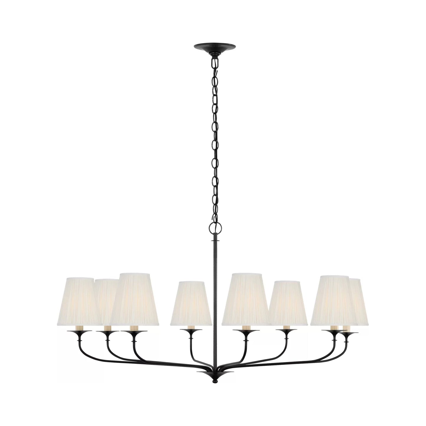 Knox Chandelier in Bronze (8-Light).