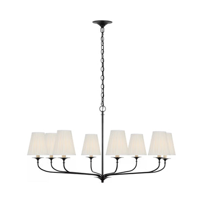 Knox Chandelier in Bronze (8-Light).