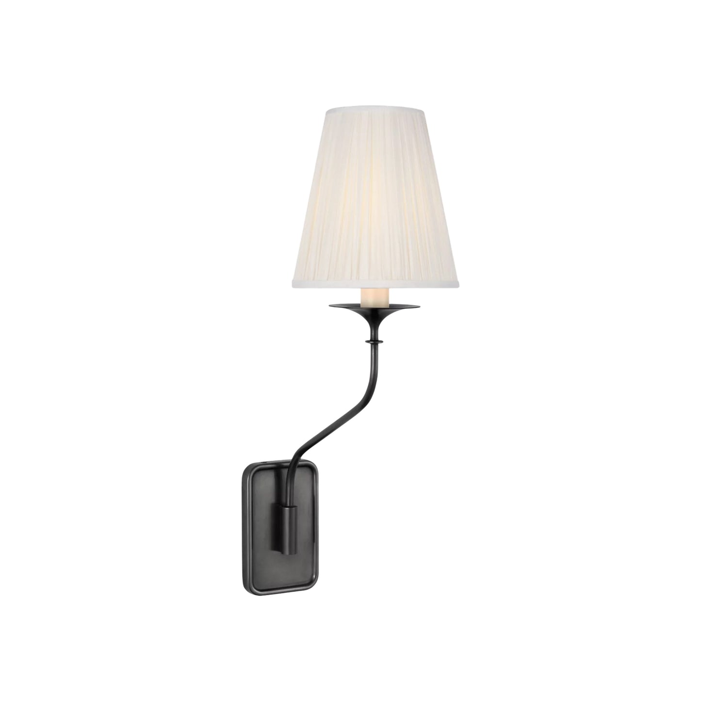 Knox Single Wall Light in Bronze (18.75-Inch).