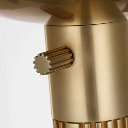 Langton Torchiere Floor Lamp in Detail.