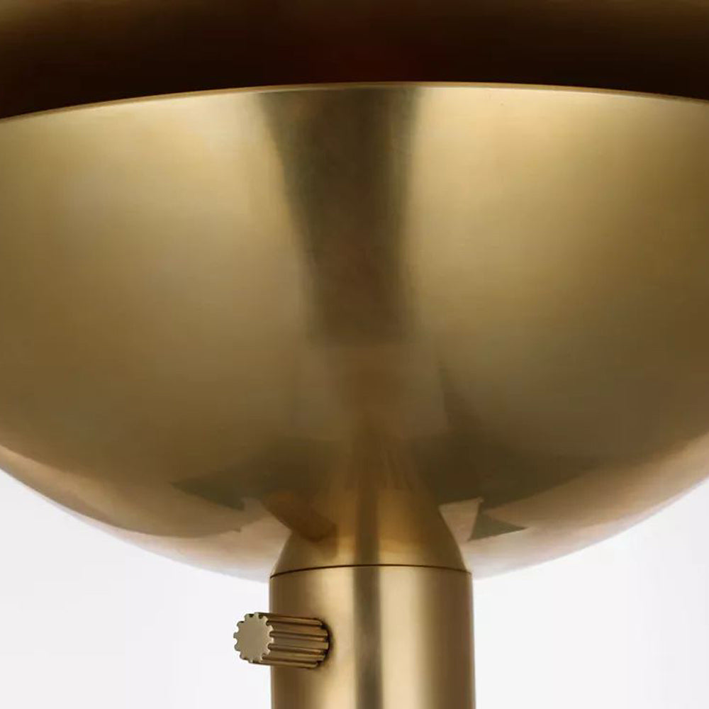 Langton Torchiere Floor Lamp in Detail.