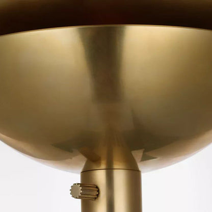Langton Torchiere Floor Lamp in Detail.