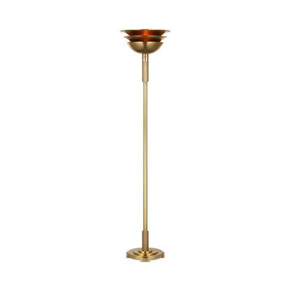Langton Torchiere Floor Lamp in Detail.