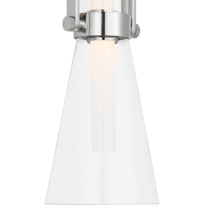 Larkin LED Conical Bracketed Wall Light in Detail.
