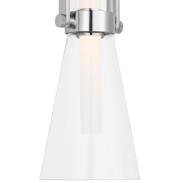 Larkin LED Conical Bracketed Wall Light in Detail.