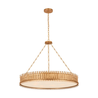 Leslie Chandelier in Gilded Iron (Large).