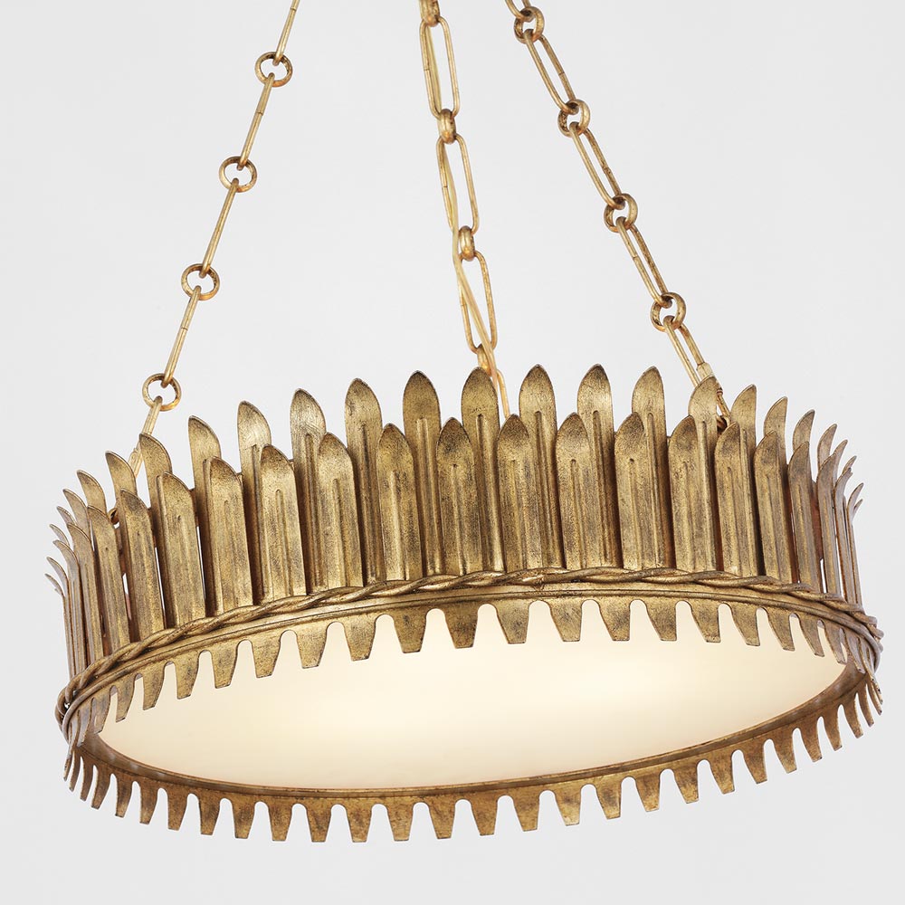 Leslie Chandelier in Detail.