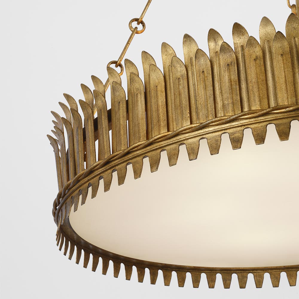 Leslie Chandelier in Detail.