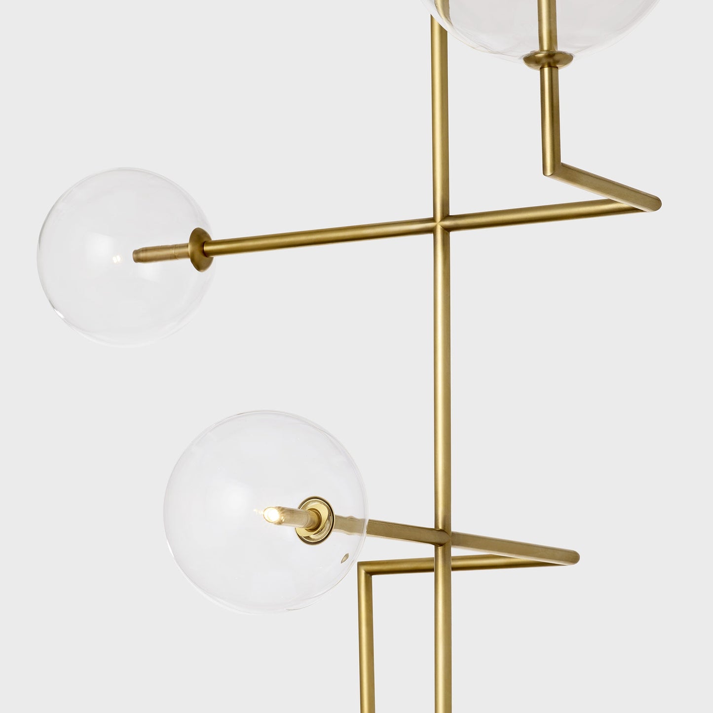 Linnea LED Entry Chandelier in Detail.