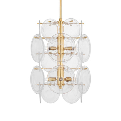 Loire Barrel Chandelier in Detail.