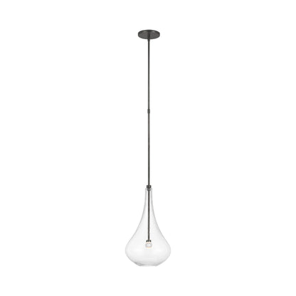 Lomme LED Pendant Light in Gun Metal.