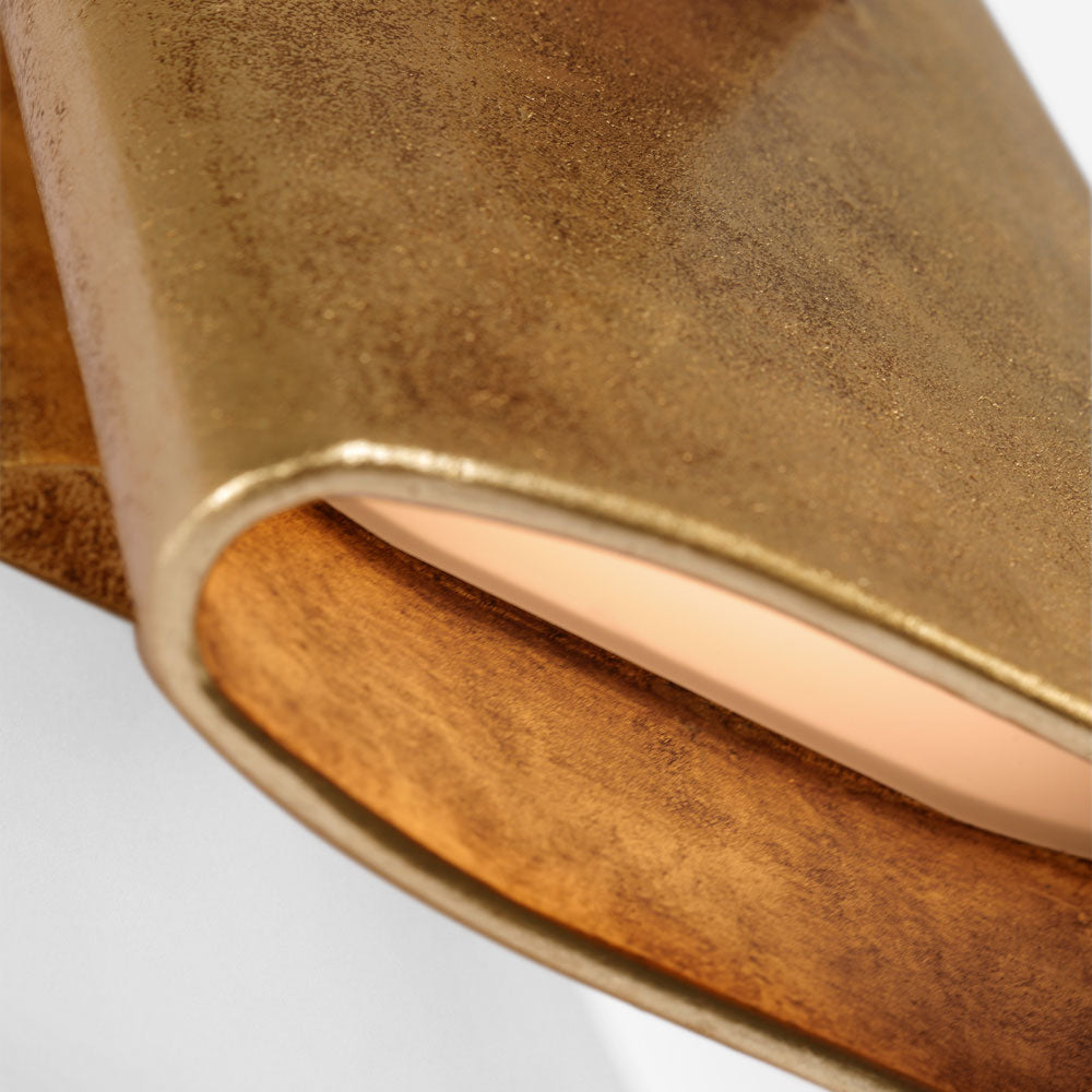 Lotura Intersecting LED Wall Light in Detail.