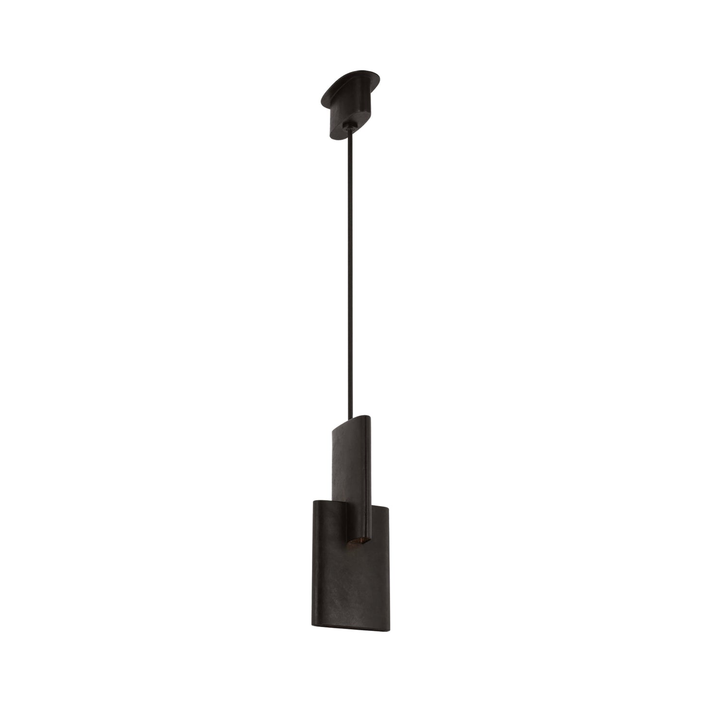 Lotura LED Pendant Light in Museum Black.